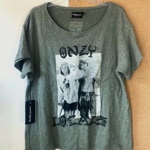 Califortunate Venice Beach Only Locals super soft cashmere feel tee NWT